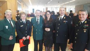 nagrajenka z vodstvom MORS-a in GZS